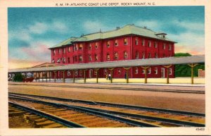 North Carolina Rocky Mount Atlantic Coast Line Depot