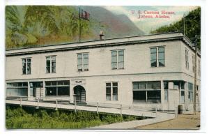 US Custom House Juneau Alaska 1944 postcard