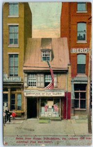 Postcard - Betsy Ross House - Philadelphia, Pennsylvania 