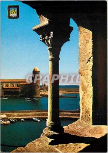 Postcard Modern Light and Color of Roussillon Collioure Catalan Port Celebre ...