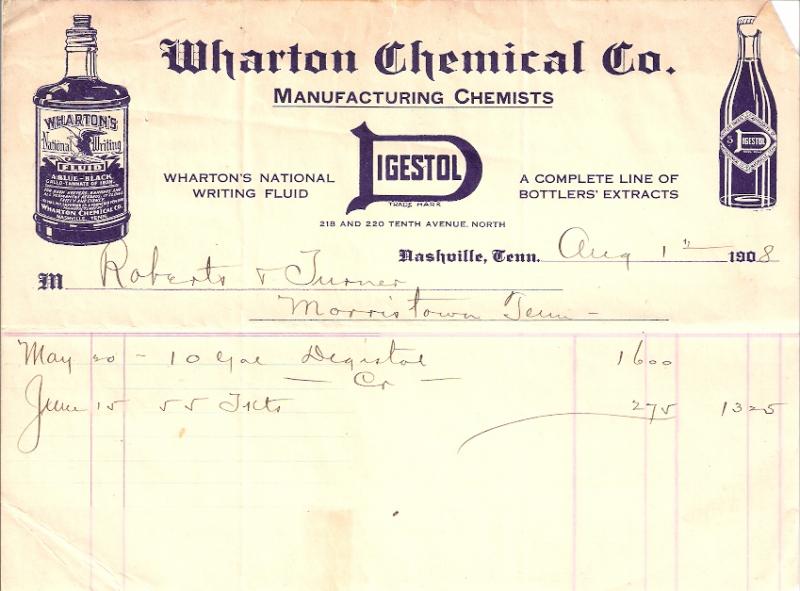 Wharton Chem. Co. Nashville TN