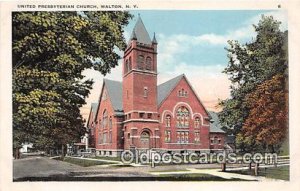 United Presbyterian Church Walton, NY, USA Unused 