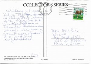 California, Golden Gate Bridge. Nice.   used