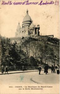 CPA Paris 18e Basilique du Sacré Coeur sur la Butte Montmartre (285024)