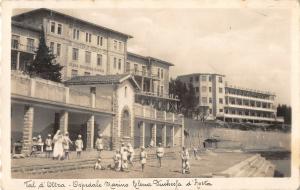 BR100221 val d oltra ospedale marino elena duchesfa d aosta italy real photo