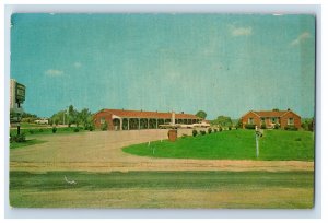 Vintage Thompson's Hotel, Mansfield, Ohio. Postcard F125E