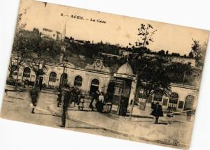 CPA AGEN - La Gare (251174)