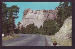 Mount Rushmore Black Hills SD Post Card 3834