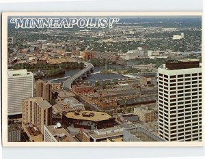 Postcard Minneapolis! View from the IDS Center Minneapolis Minnesota USA