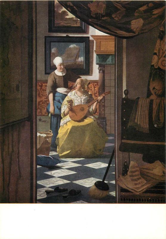 Johannes Vermeer - The Letter