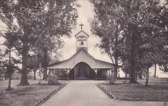 New York Auriesville The Open Chapel Of Our Lady Of Martyrs The National Shri...