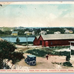 c1910s Humarock Beach, MA Ferry Governors House Post Office NEN Clark A190