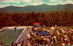 Hew Hampshire White Mountains Presidential Range From Mount Washington Hotel