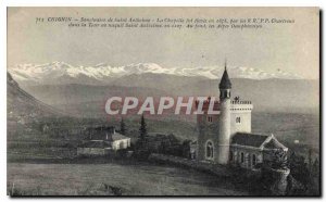 Postcard Old Saint Anthelme Chignin Shrine of the chapel was erected in 1878 ...