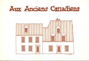 Canada Quebec Aux Anciens Canadiens Restaurant 34 Rue St Louis