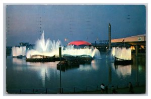 Fountain of the Planets New York Worlds Fair NY Chrome Postcard U11