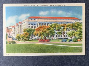 Department Of Commerce Washington DC Linen Postcard H1252082818