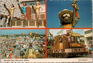 Klondike Days Edmonton Alberta Postcard PC412