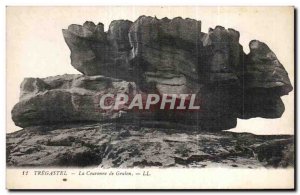 Old Postcard Tregastel The Crown Gralon