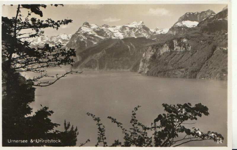 Switzerland Postcard - Urnersee & Urirotstock - Ref TZ7648