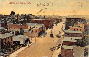 Vallejo California Georgia Street Vintage Postcard AA25354