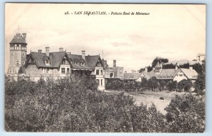 San Sebastian - Palacio Real de Miramar - SPAIN Postcard