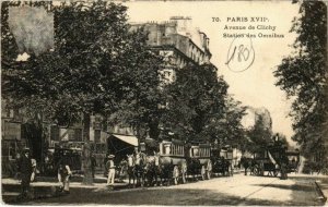 CPA PARIS 17e - avenue de Clichy (74916)