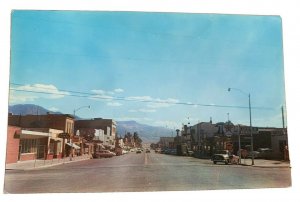 UTAH POSTCARD ES-526 RICHFIELD, UT, MAIN STREET LOOKING SOUTH