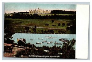 Vintage 1910's Postcard - Poland Spring House on the Lake Poland Springs Maine