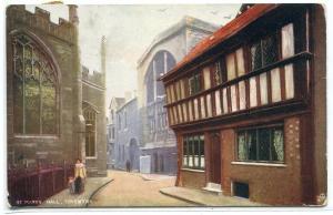 St Mary's Hall Coventry Warwickshire England UK Tuck Oilette 1904 postcard