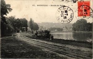 CPA BOUGIVAL Bords de Seine (617966)