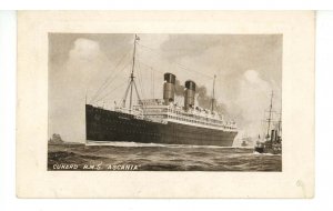 Cunard Line - RMS Ascania                    