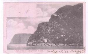 Cape Trinity Saguenay River Quebec Canada 1905 postcard