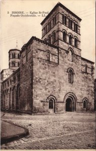 CPA ISSOIRE Eglise saint-Paul - Facade Occidentale (1252401)