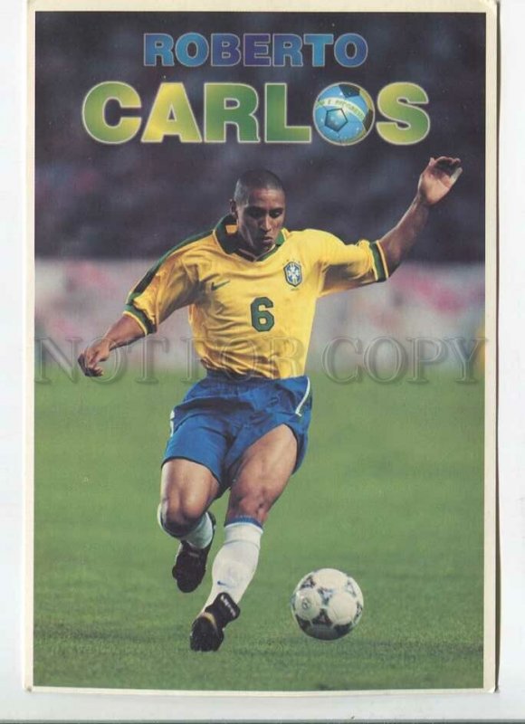 480876 Football Brazilian footballer soccer player Roberto Carlos world cup