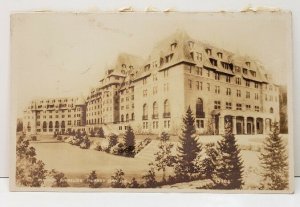 RPPC Manoir Richelieu Murray Bay Canada Photo Postcard C11