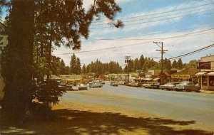 Paradise California Street Scene, 5 & 10 Cent Store Vintage Postcard U6924