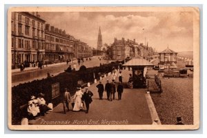 Promenade North End Weymouth Dorset England UNP DB Postcard U26