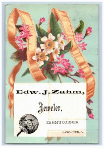 1878 Edw. J. Zahm Jeweler Zahm's Corner Lot Of 3 7E