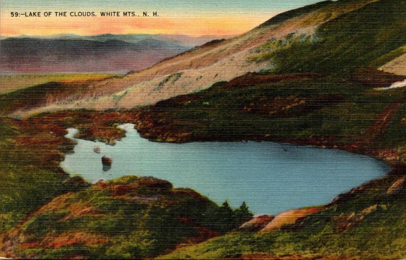 New Hampshire White Mountains Lake Of The Clouds