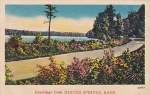 Kansas Greetings From Baxter Springs