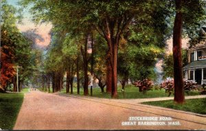 Massachusetts Great Barrington Stockbridge Road 1916