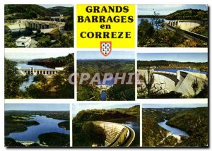 Postcard Modern Large Dams in Correze