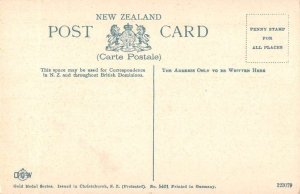 Culverden New Zealand Hurunul Bridge Sheep Vintage Postcard AA46358