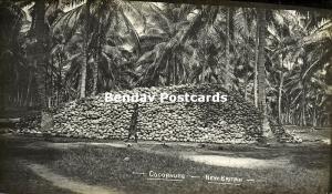 Bismarck Archipelago PNG, RABAUL, New Britain, Cocoanuts (1910s) RP