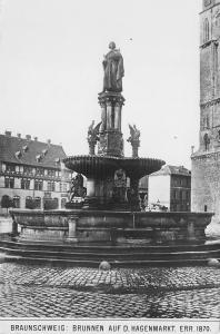 BR37498 Brunnen auf D Hagenmarkt Braunschweig germany