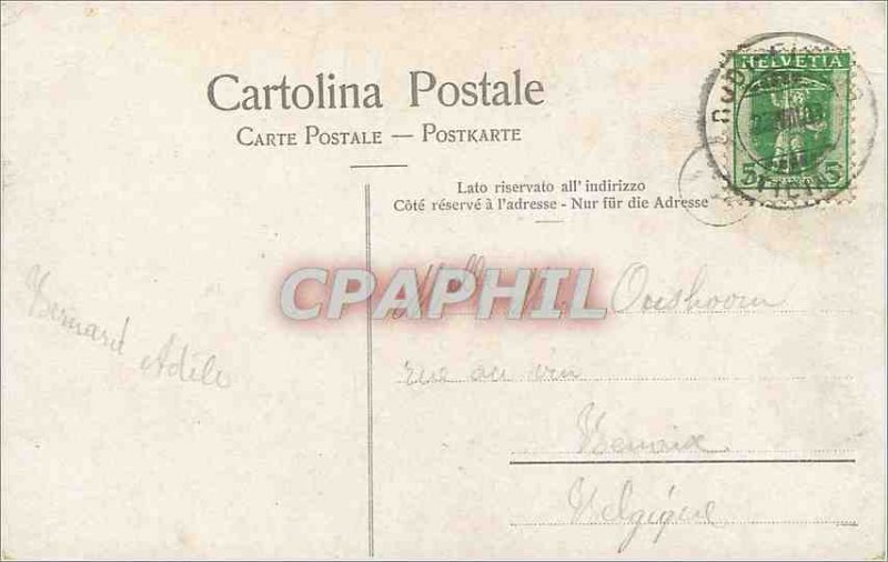 Old Postcard Gala del Monte Plottino (Linea del Gattardo)