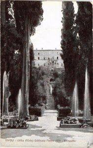 CPA TIVOLI Villa d'Este, Edificata l'anno 1551 ITALY (545475)
