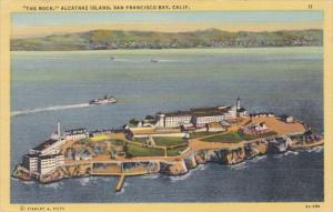 California San Francisco Alcatraz Island The Rock 1951