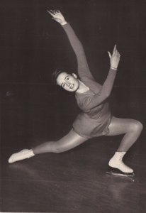 RP: Figure Skater REGINA HEITZEROVA (Rakousko) , 1950-60s (2)